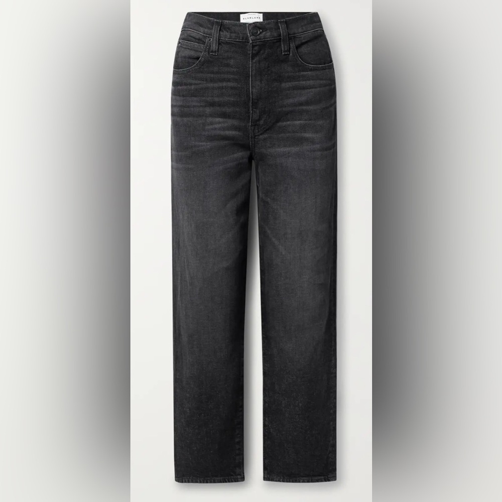 SLVRLAKE London Crop Black Jeans 32